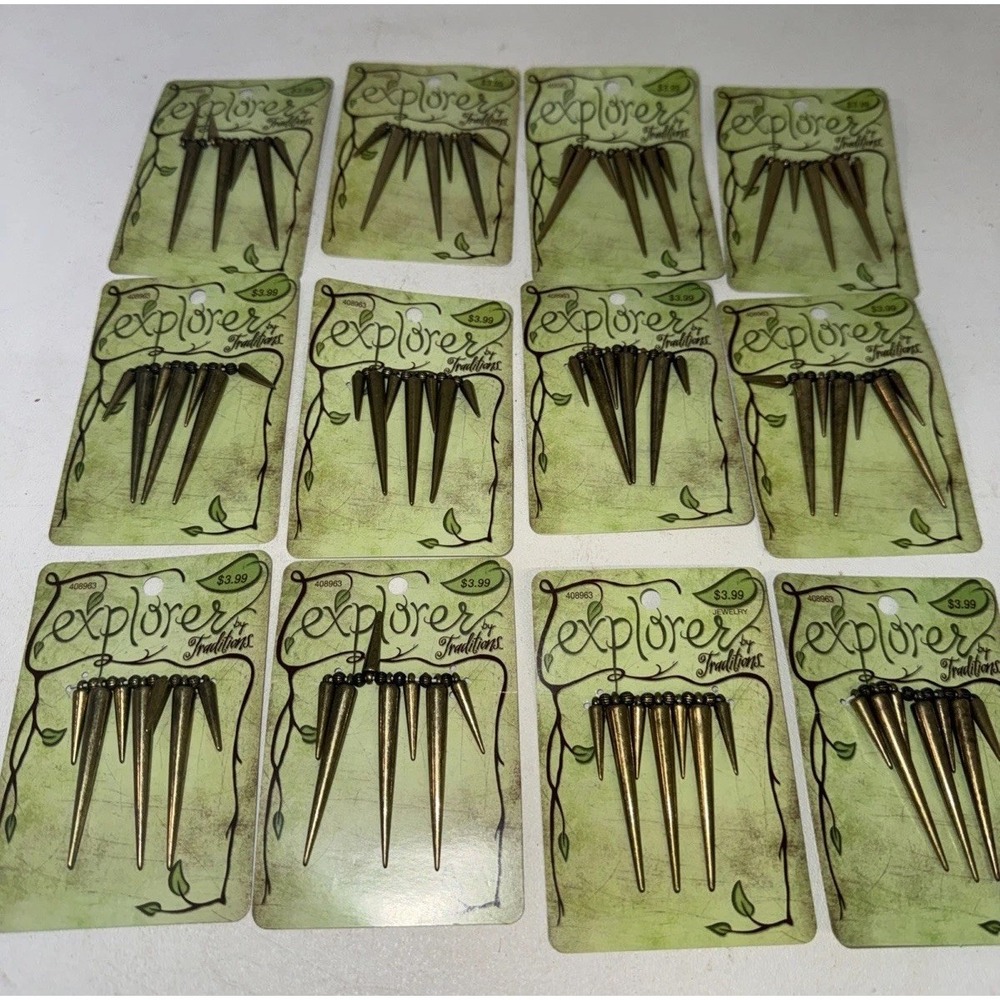 Jewelry Making Lot of 12 Explorer by Traditions Scrapbook‎